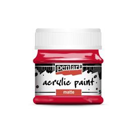 PENTART matt 50 ml rúzspiros akrilfesték PENTART_13117 small