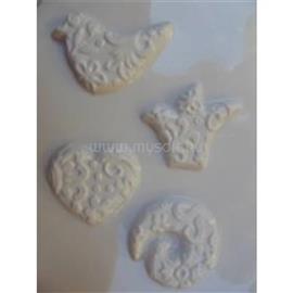 PENTART Mintás madárka gipszkiöntő forma PENTART_24695 small