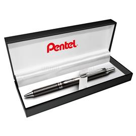 PENTEL Rollertoll 0,35mm, fém fekete test, Energel BL407-A-A, írásszín kék PENTEL_BL407AA small