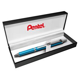 PENTEL Rollertoll 0,35mm, fém skyblue test, Energel BL407S-A, írásszín kék PENTEL_BL407SA small