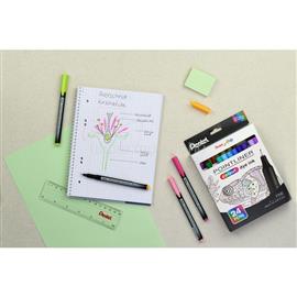 PENTEL Rostirón, tűfilc 0,4mm, Pointliner almazöld PENTEL_64675 small