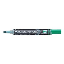 PENTEL Táblamarker 1-5mm, hajlékony hegyű Maxiflo Flex Feel zöld PENTEL_MWL5SBFDX small