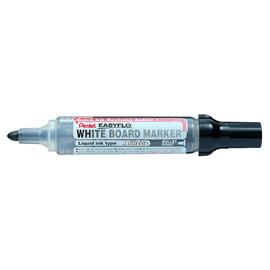 PENTEL Táblamarker 2mm, kerek, utántölthető Easyflo fekete PENTEL_30509 small