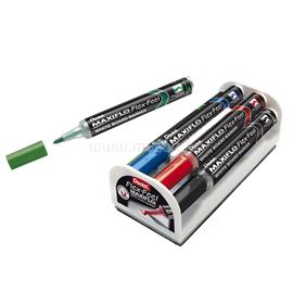 PENTEL Táblamarker+törlő készlet 1-5mm, hajlékony hegyű, Maxiflo Flex Feel, 4 klf. szín PENTEL_MWL5SBF4N small