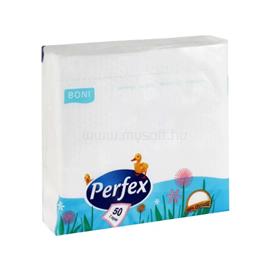 PERFEX Szalvéta 1 rétegű 33 x 33 cm 100 lap/csomag Perfex fehér PERFEX_34902 small