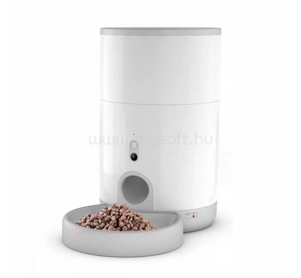 PETONEER NUTRI MINI okos állateledel adagoló 5V/1A, mobil vezérlés, FEHÉR