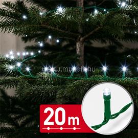 PHENOM FÉNYFÜZÉR, 20 M, HIDEGFEHÉR, 400 LED, 100-240V, 6W, ZÖLD KÁBEL PHENOM_59768C small