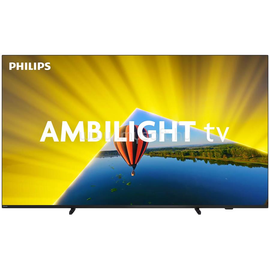 PHILIPS TV LED 55PUS8079/12, AMBILIGHT TV of 139 cm (55"), Supports major HDR formats, Dolby Atmos sound, Alexa built-in, Titan OS.