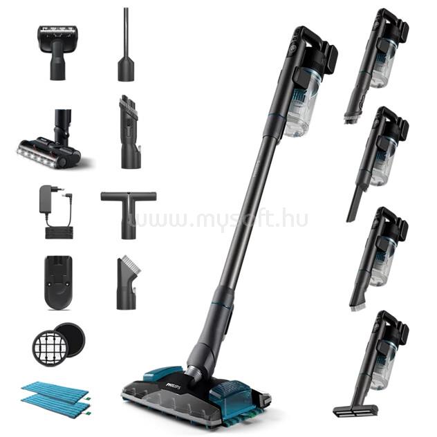 PHILIPS 8000 Aqua Plus Complete XC8057/01 25,2V vezeték nélküli porszívó, kézi porszívó és felmosó