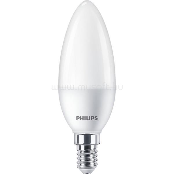 PHILIPS 929002978755 E14 60W matt hideg-fehér gyertya alakú LED fényforrás