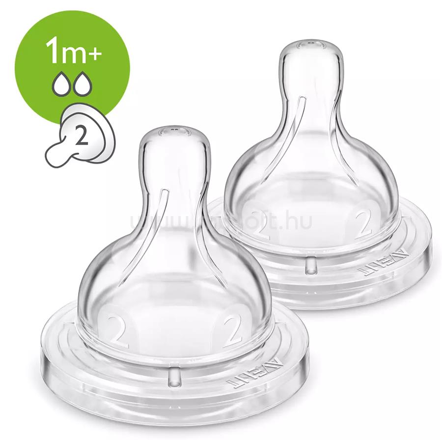 PHILIPS Avent Classic+ SCF632/27 2 x 2 lyukú pótcumi 1h+
