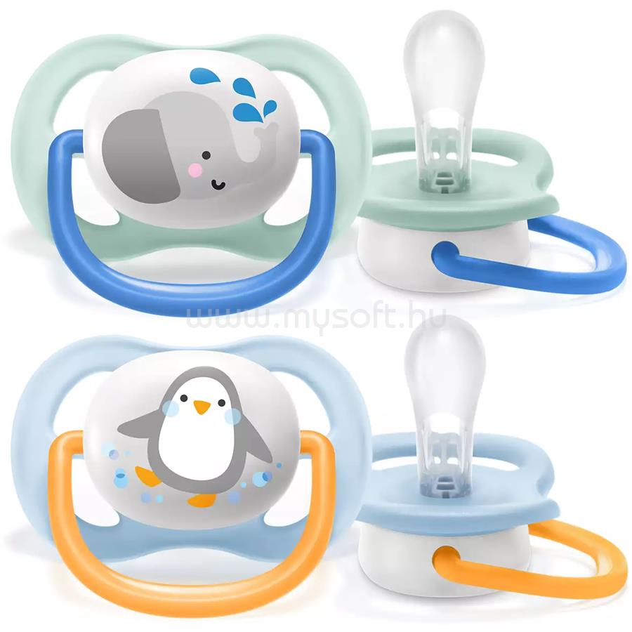 PHILIPS Avent SCF080/05 2x játszócumi 0-6h