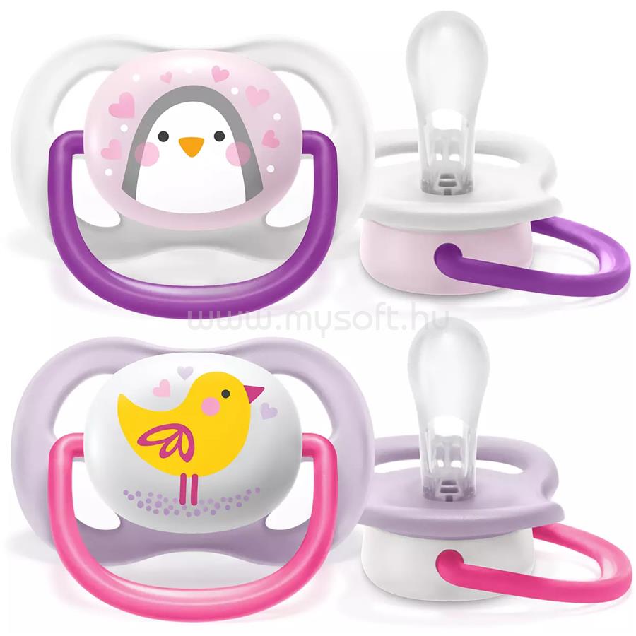 PHILIPS Avent SCF080/06 2x játszócumi 0-6h