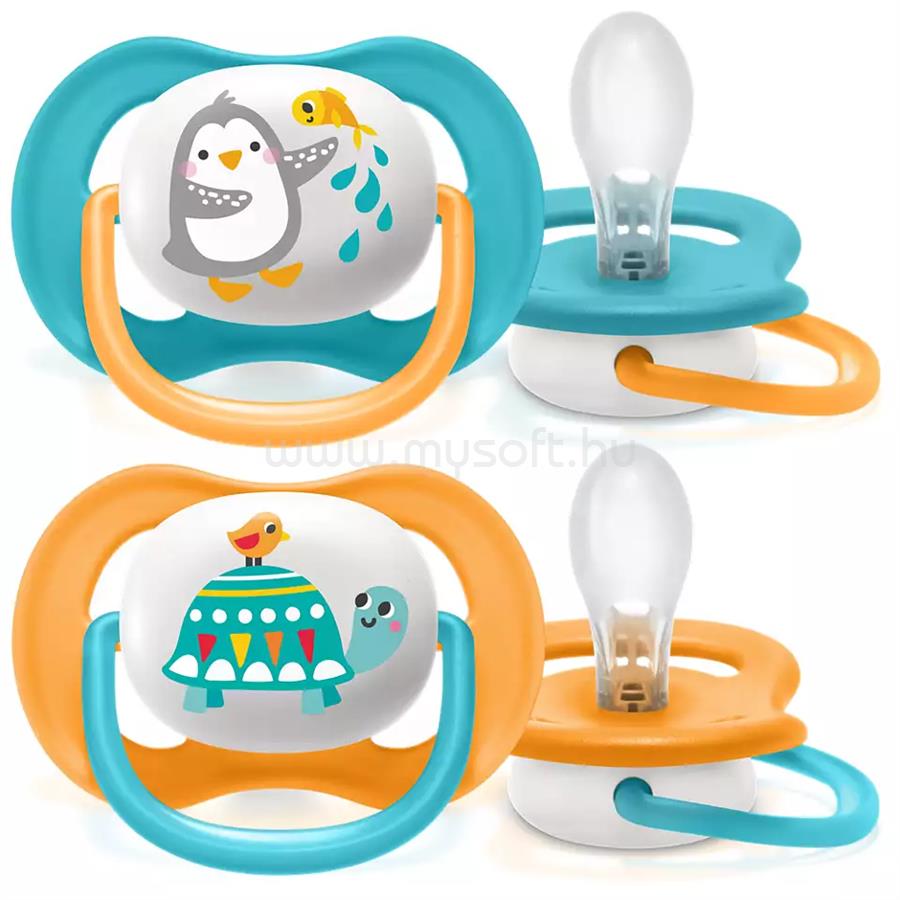 PHILIPS Avent SCF080/07 2x játszócumi 6-18h