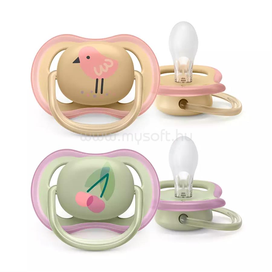 PHILIPS Avent Ultra Air SCF085/13 2x játszócumi 0-6h