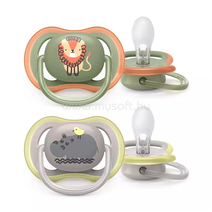 PHILIPS Avent Ultra Air SCF085/17 2x játszócumi 6-18h