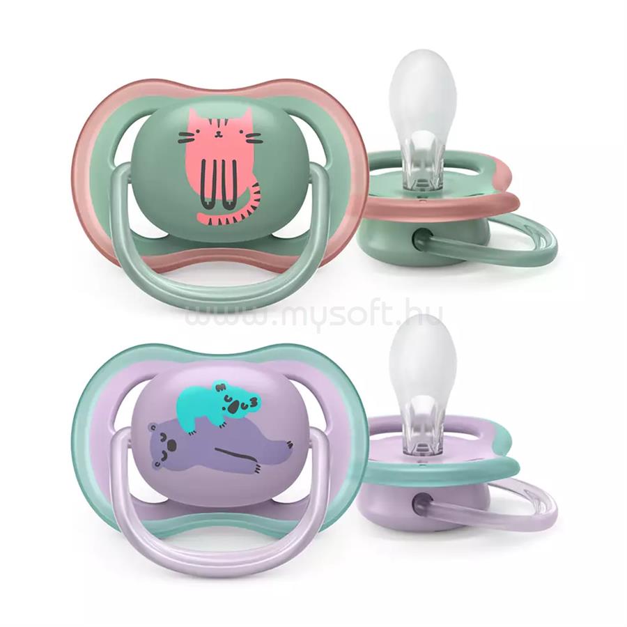 PHILIPS Avent Ultra Air SCF085/18 2x játszócumi 6-18h