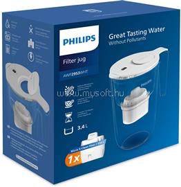 PHILIPS AWP2953WHT/10 vízszűrő kancsó 3.4 l AWP2953WHT/10 small