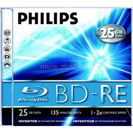 PHILIPS BD-RE25 25Gb 2x újraírható Blu-Ray lemez PH528652 small