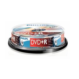 PHILIPS DVD+R 4,7GB Cake Box 10db/csomag lemez PH922302 small