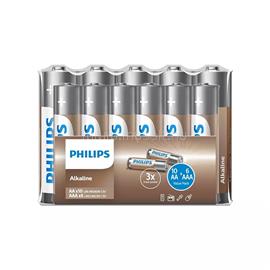PHILIPS ELEM ALKALI  XXL 10db AA és 6db AAA LR036A16F/10 small