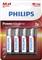 PHILIPS ELEM POWER ALKALI AA 4-BLISZTER LR6P4B/10 small
