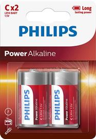 PHILIPS ELEM POWER ALKALI C 2-BLISZTER LR14P2B/10 small