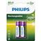 PHILIPS ELEM TÖLTHETŐ AA 2600 mAh 2-BLISZTER R6B2A260/10 small