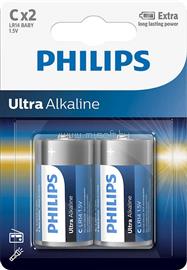 PHILIPS ELEM ULTRA ALKALI C 2-BLISZTER LR14E2B/10 small