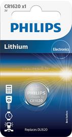 PHILIPS GOMBELEM LÍTIUM 3.0V 1-BLISZTER (16 X 2) CR1620 CR1620/00B small