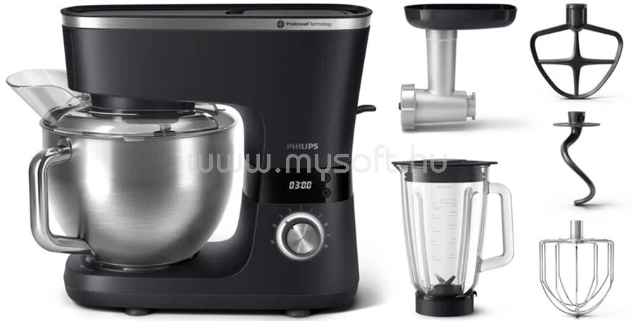 PHILIPS HR7962/21 7000 ProKnead konyhai robotgép