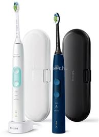 PHILIPS HX6851/34 Sonicare ProtectiveClean 5100 elektromos fogkefe dupla csomag HX6851/34 small