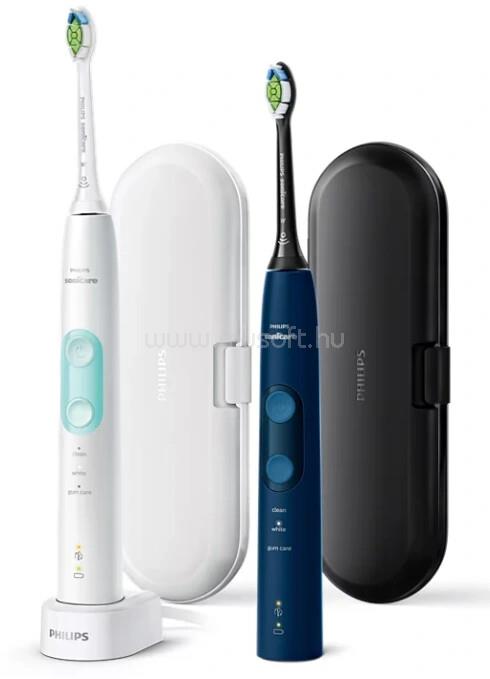 PHILIPS HX6851/34 Sonicare ProtectiveClean 5100 elektromos fogkefe dupla csomag