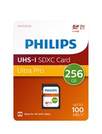 PHILIPS Micro SDXC memóriakártya 256GB Class 10 UHS-I U3 Adapter PH512986 small