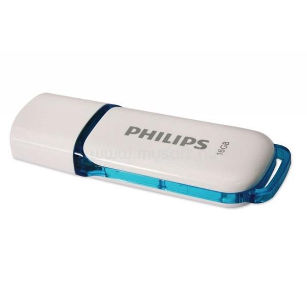 PHILIPS Snow USB2.0 16GB pendrive (fehér-kék)