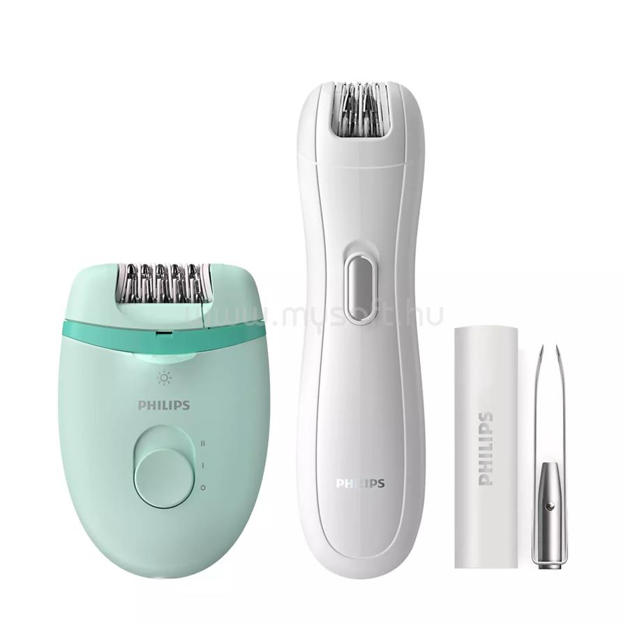 PHILIPS Satinelle Essential BRP529/00 trio epilátor szett