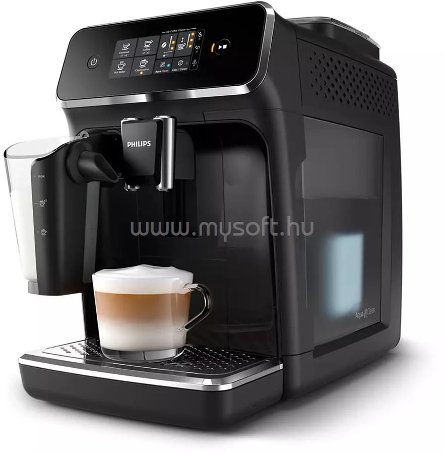 PHILIPS Series 2200 LatteGo EP2231/40 automata kávégép LatteGo tejhabosítóval