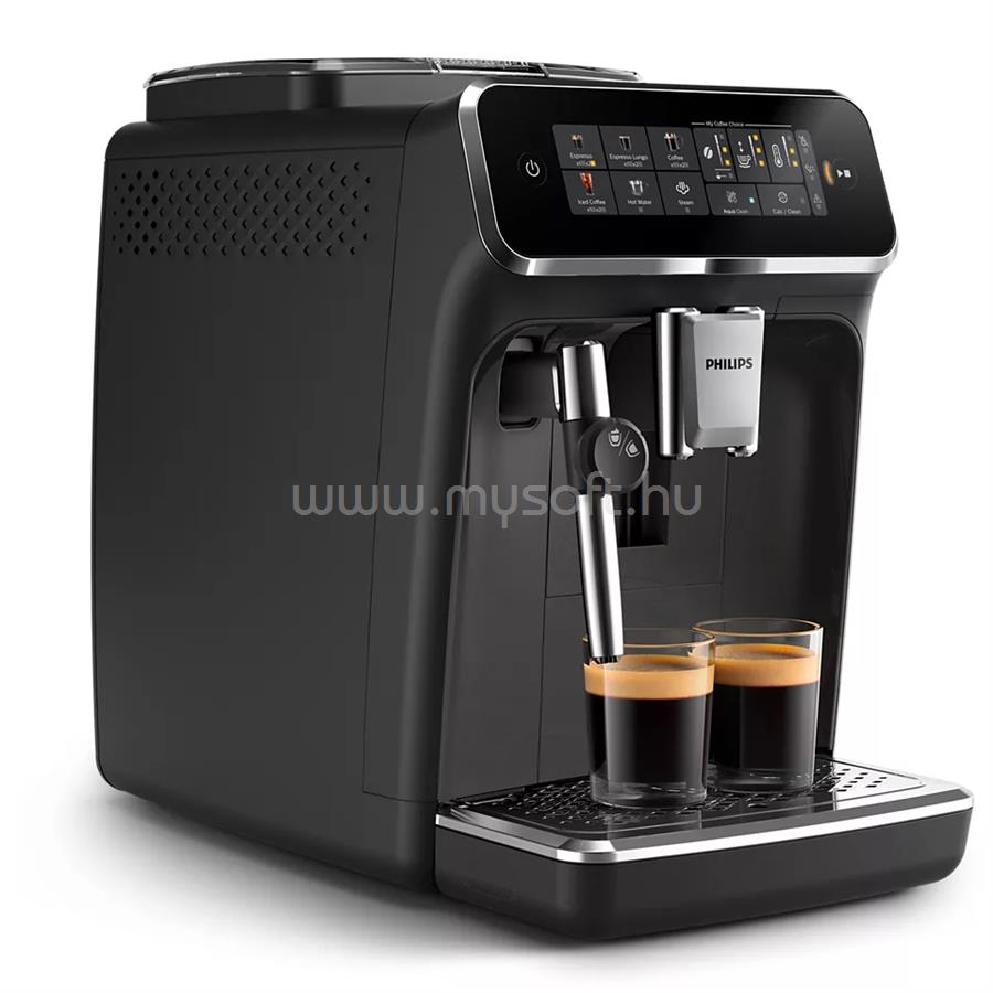 PHILIPS Series 3300 Panarello Plus EP3324/40 automata kávégép manuális tejhabosítóval