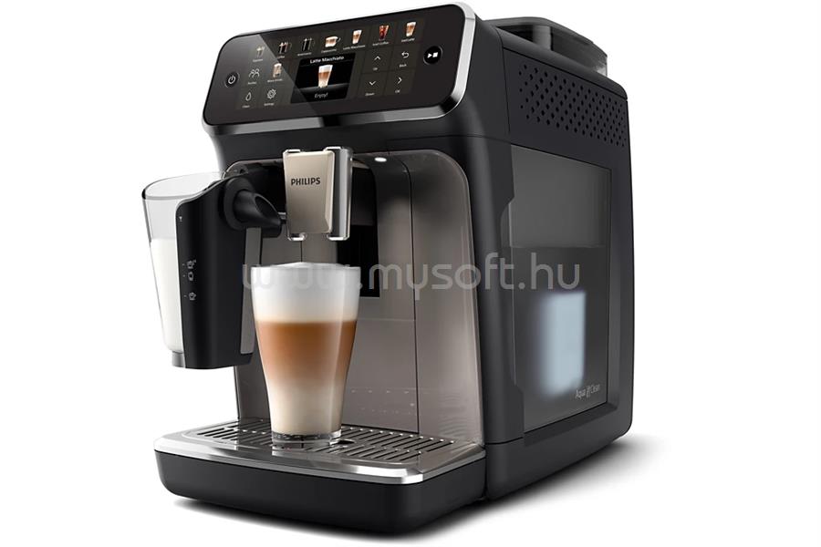PHILIPS Series 5500 LatteGo EP5549/70 tejhabosítóval automata kávéfőző (fekete)