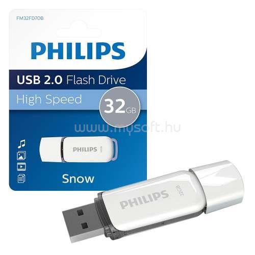 PHILIPS Snow Edition USB 2.0 32GB pendrive (fehér-szürke)