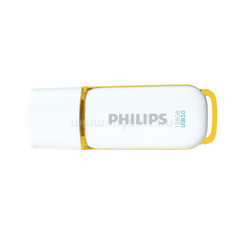 PHILIPS Snow Edition USB 3.0 128GB pendrive (fehér-sárga)