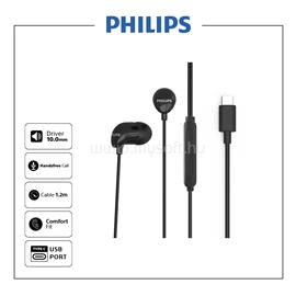 PHILIPS TAE2146BK in-ear Type-C mikrofonos fülhallgató PH151253 small