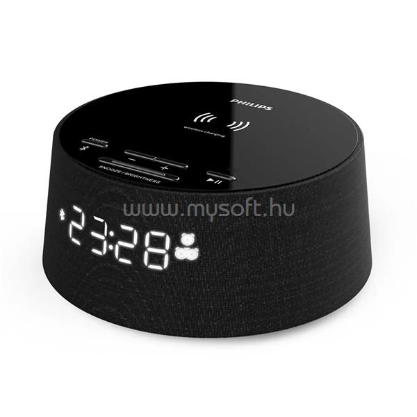 PHILIPS TAPR702 Bluetooth/USB rádiós ébresztőóra vezeték nélküli töltővel
