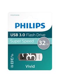 PHILIPS Vivid USB 3.0 32GB pendrive (fehér-szürke) PH667735 small