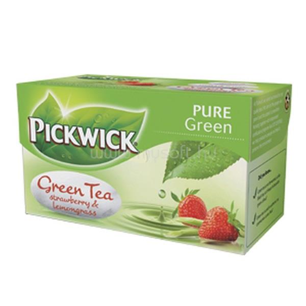 PICKWICK eper-citromfű 1,5g/filter 20db/doboz zöld tea