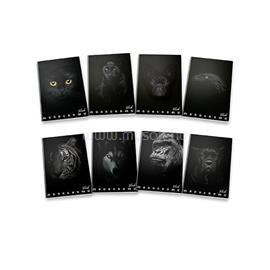 PIGNA Monocromo Black A4 38lapos kockás füzet P1111-0387 small