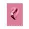 PIGNA Monocromo Pink A4 38 lap, tűzött, kockás füzet P1111-1293 small