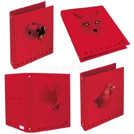 PIGNA Monocromo Red A4 4 gyűrűs 40 mm gerinccel gyűrűs könyv P2130-1409 small