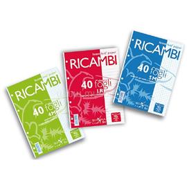 PIGNA Ricambi A4 40 lapos fehér vonalas gyűrűs könyv betét P1121-0321 small