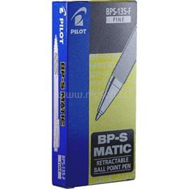 PILOT BP-S MATIC 12 db/csomag fekete golyóstoll BPS-135F-B-DOB small